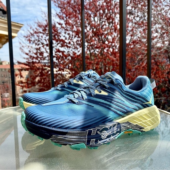 New Free People HOKA Women's Speedgoat 4 Trail Running Sneaker Shoes Womens 6.5 - Picture 14 of 17